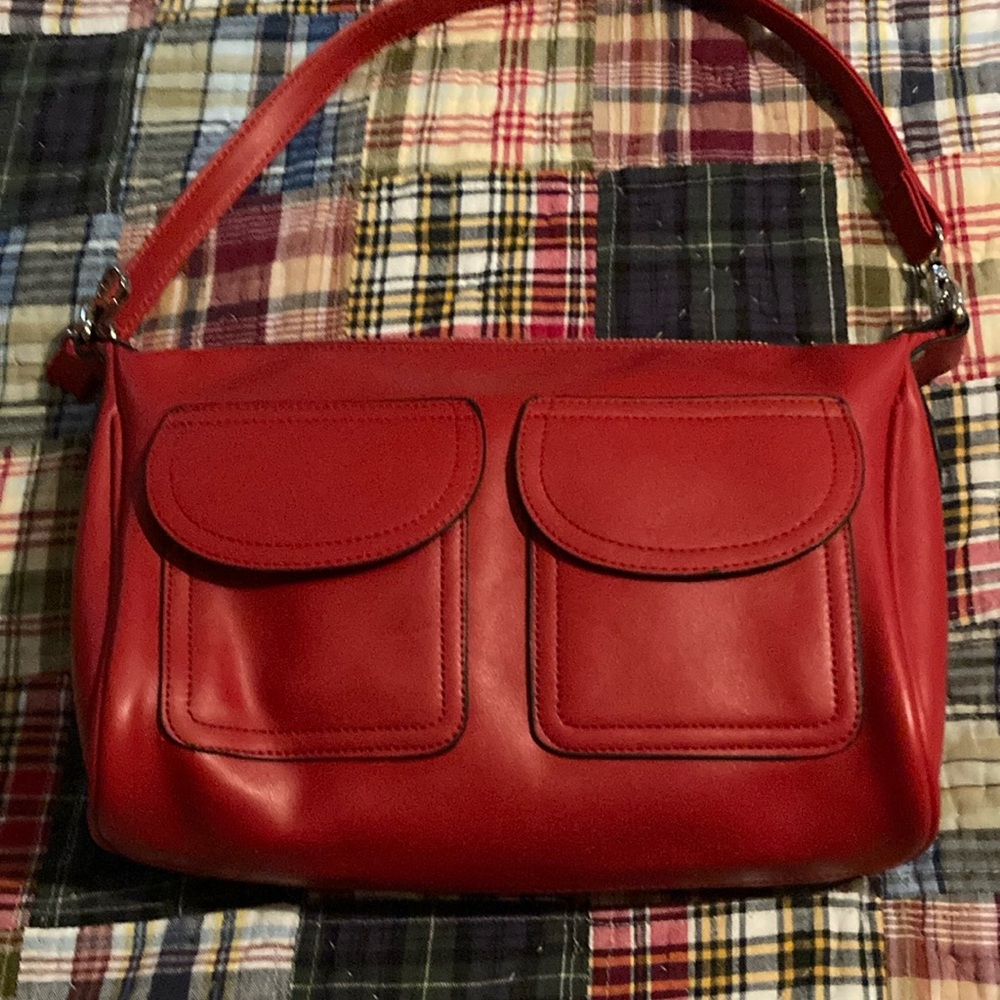 New red in color pocketbook